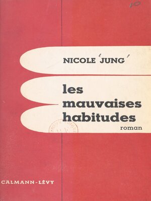 cover image of Les mauvaises habitudes